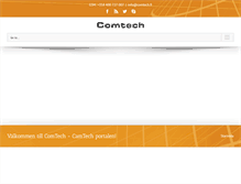 Tablet Screenshot of comtech.fi