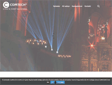 Tablet Screenshot of comtech.dk