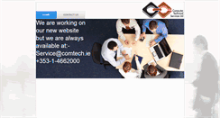 Desktop Screenshot of comtech.ie