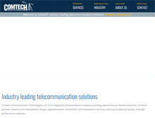 Tablet Screenshot of comtech.ca